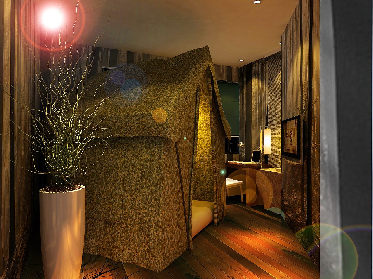 主題酒店設(shè)計(jì)效果圖