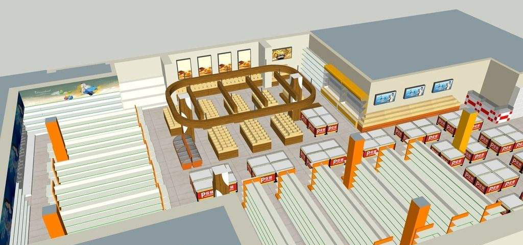超市裝修設(shè)計(jì)預(yù)防死角